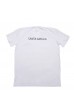 Camiseta branca manga curta Santa Amália