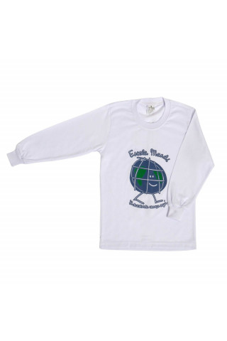 Camiseta manga longa Escola Mundi